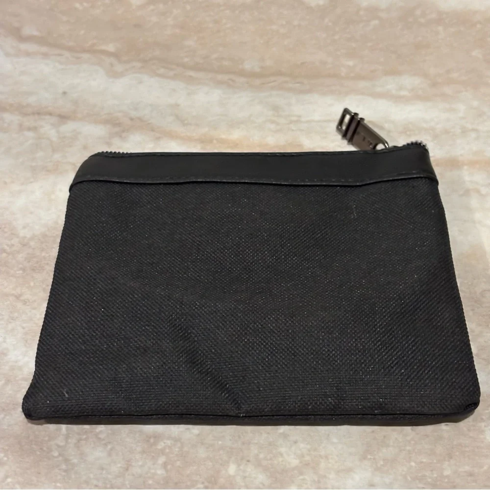 Tumi nylon zip cosmetic pouch